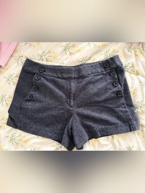 Ann Taylor Loft The rivera short twill cute summer sailor shorts size 12